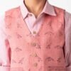 Cotton Hand Block Print Shirt And Jacket Set