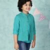 Cotton Slub Block Printed Kurta Set